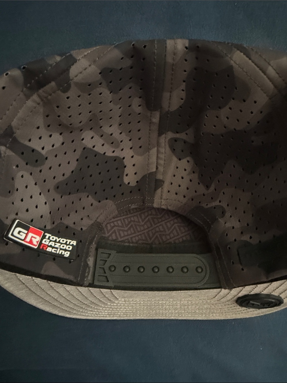 Gray Camo Toyota GR Melin Hat - Picture 3 of 6